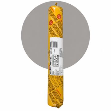Sikaflex PRO-3 SL 600ml - Betongrijs