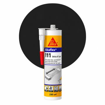 Sikaflex 111 Stick & Seal Zwart 290ml