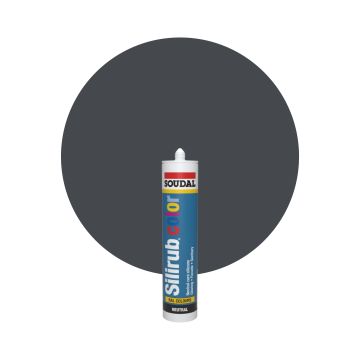 Soudal Silirub Color - RAL 7024 Grafietgrijs