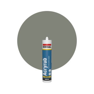 Soudal Acryrub Grijs Acrylaatkit 310ml