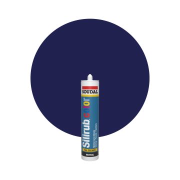 Soudal Silirub Color - RAL 5002 Ultramarijnblauw