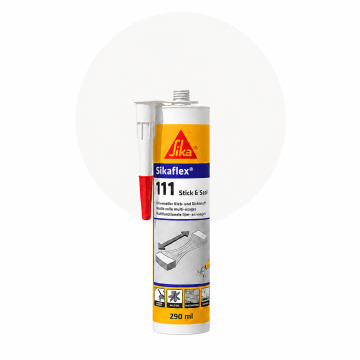 Sikaflex 111 Stick & Seal Wit 290ml