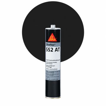 Sikaflex 552 AT Zwart Montagekit 300ml