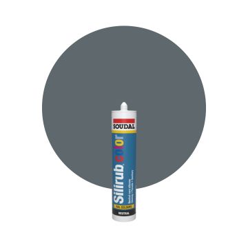 Soudal Silirub Color - RAL 7031 Blauwgrijs