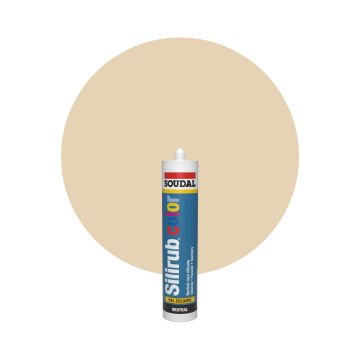 Soudal Silirub Color - RAL 1015 Lichtivoor