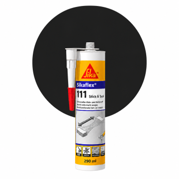 Sikaflex 111 Stick & Seal Zwart 290ml