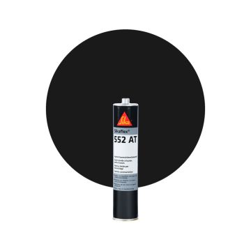 Sikaflex 552 AT Zwart Montagekit 300ml