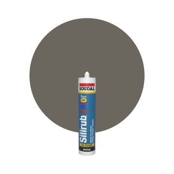 Soudal Silirub Color - RAL 7039 Kwartsgrijs