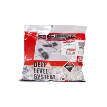 Rubi Delta Level Systeem Clip 3-12mm - 1.5 mm - 100