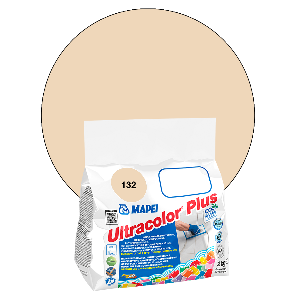Mapei Ultracolor Plus - 132 Beige 2000 - 2 kg main product photo