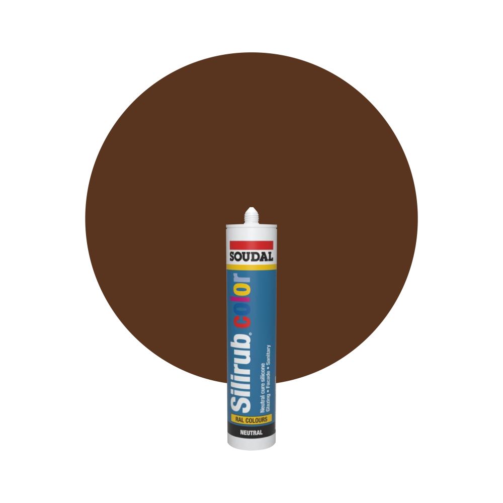 Soudal Silirub Color - RAL 8007 Reebruin main product photo