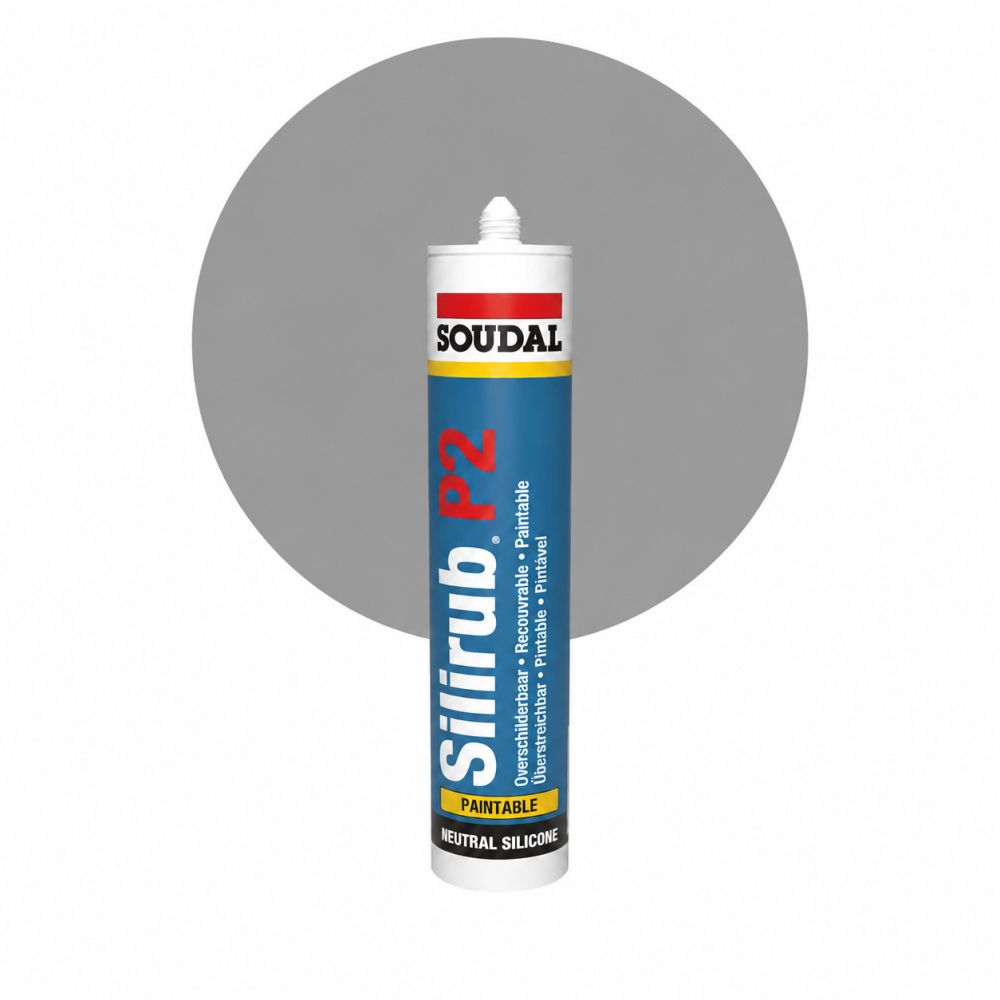 Soudal Silirub P2 - RAL 7004 Signaalgrijs main product photo