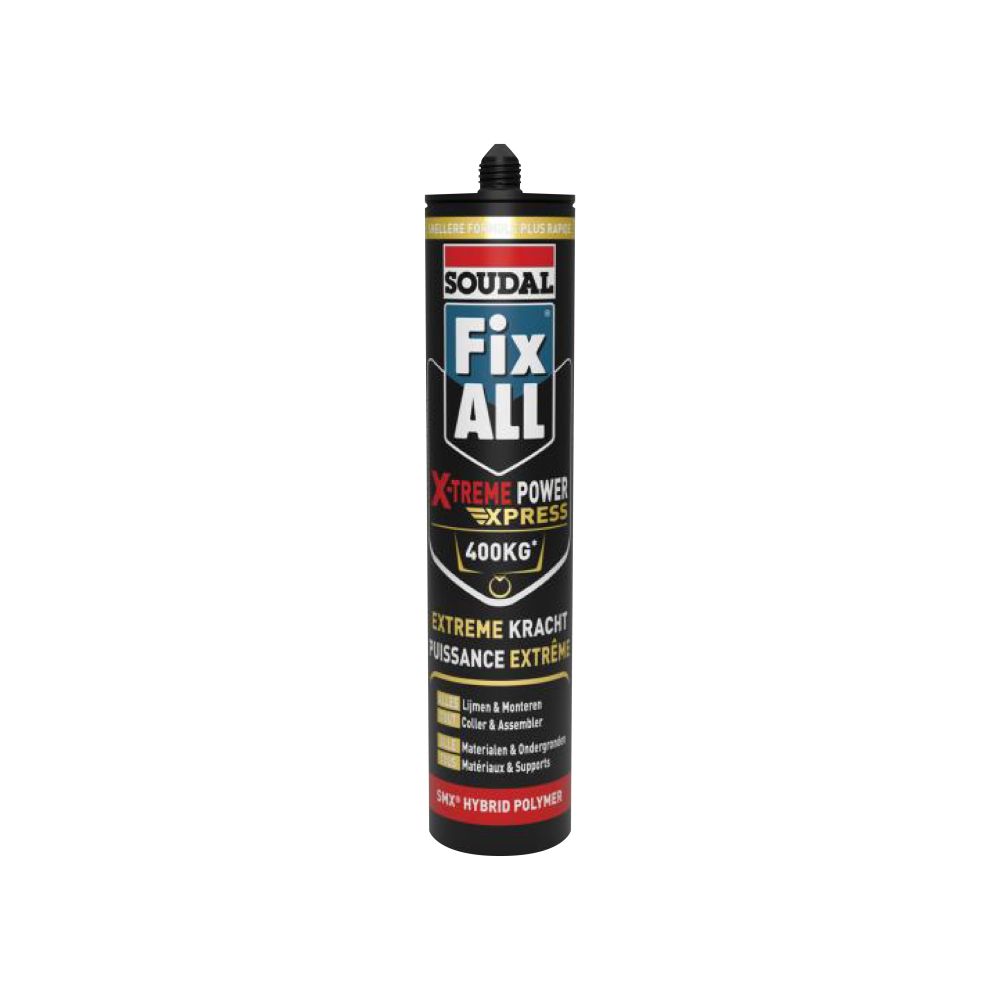 Soudal Fix-All X-Treme Power Express - Zwart main product photo