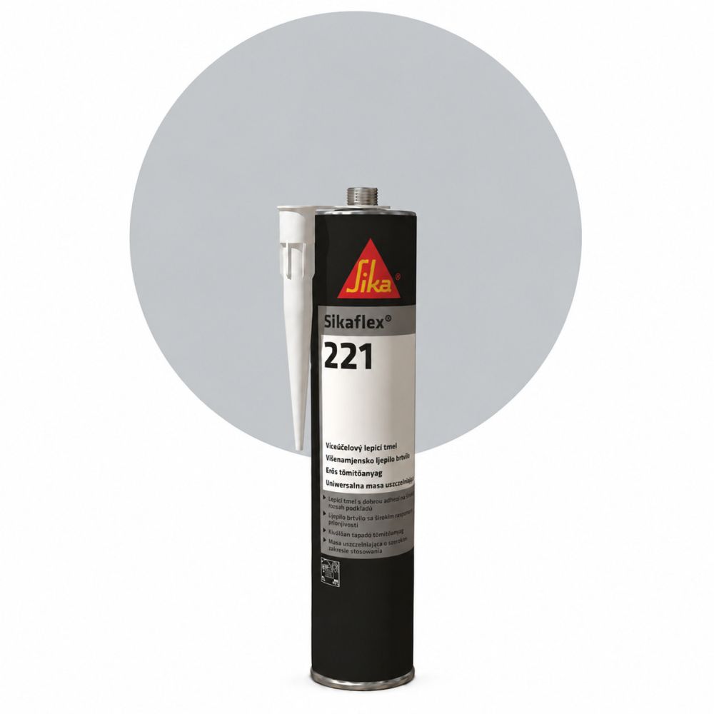 Sikaflex 221 - Lichtgrijs - 300 ml main product photo