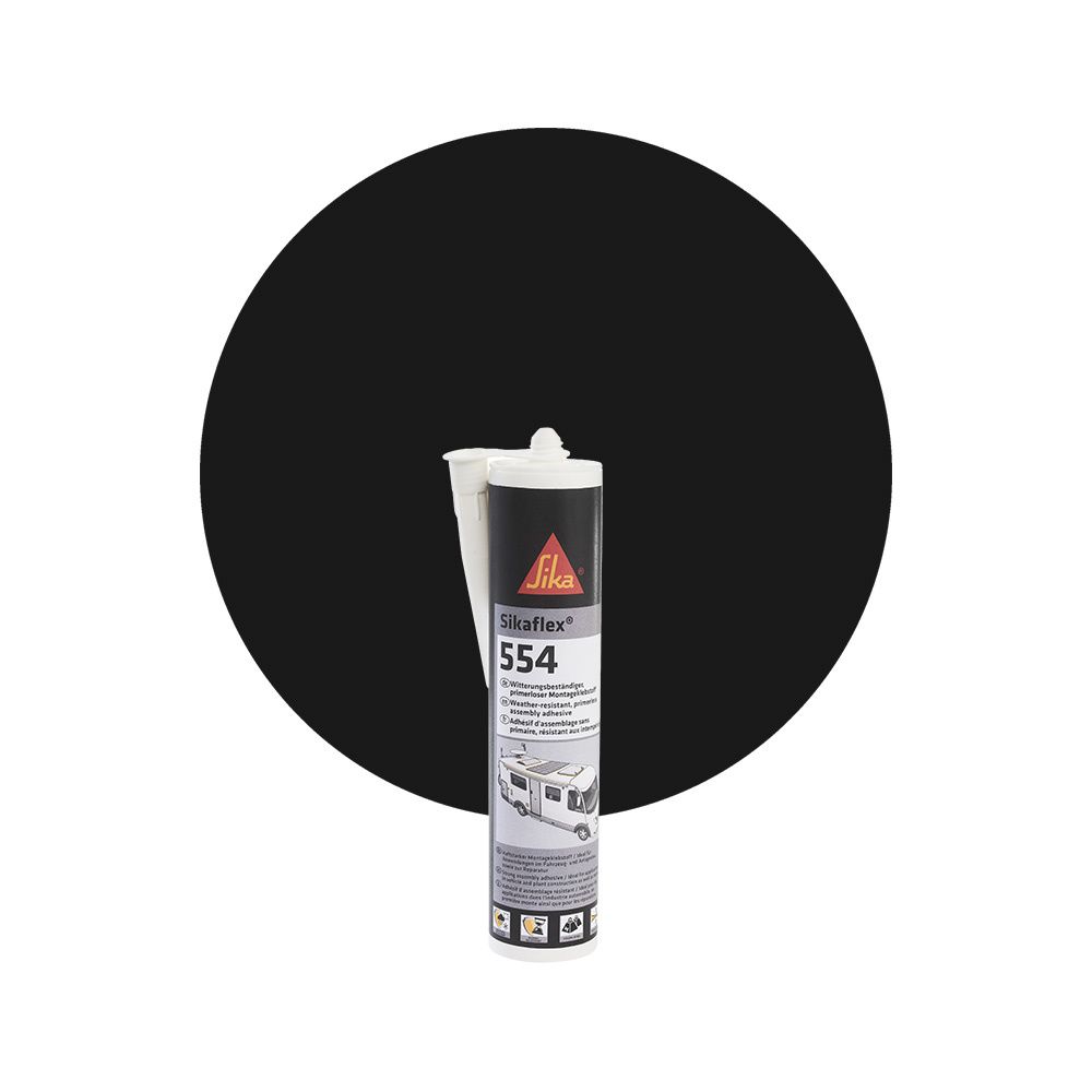 Sikaflex 554 - Zwart main product photo