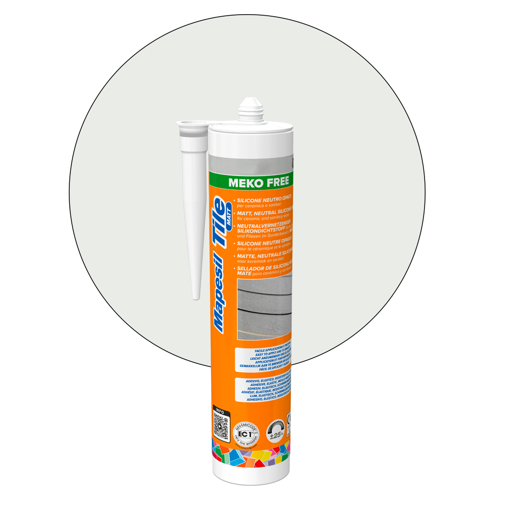 Mapei Mapesil Tile Matt - 103 Maan Wit main product photo