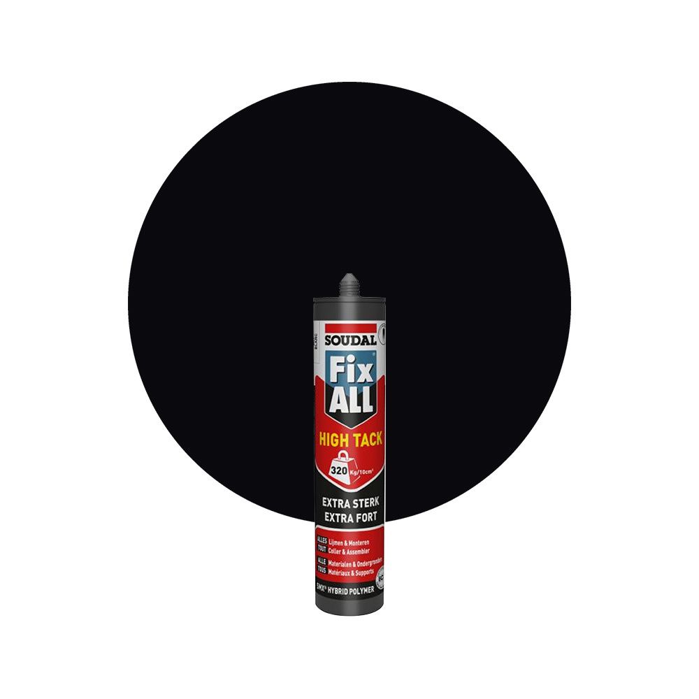 Soudal Fix-All High Tack - Zwart main product photo