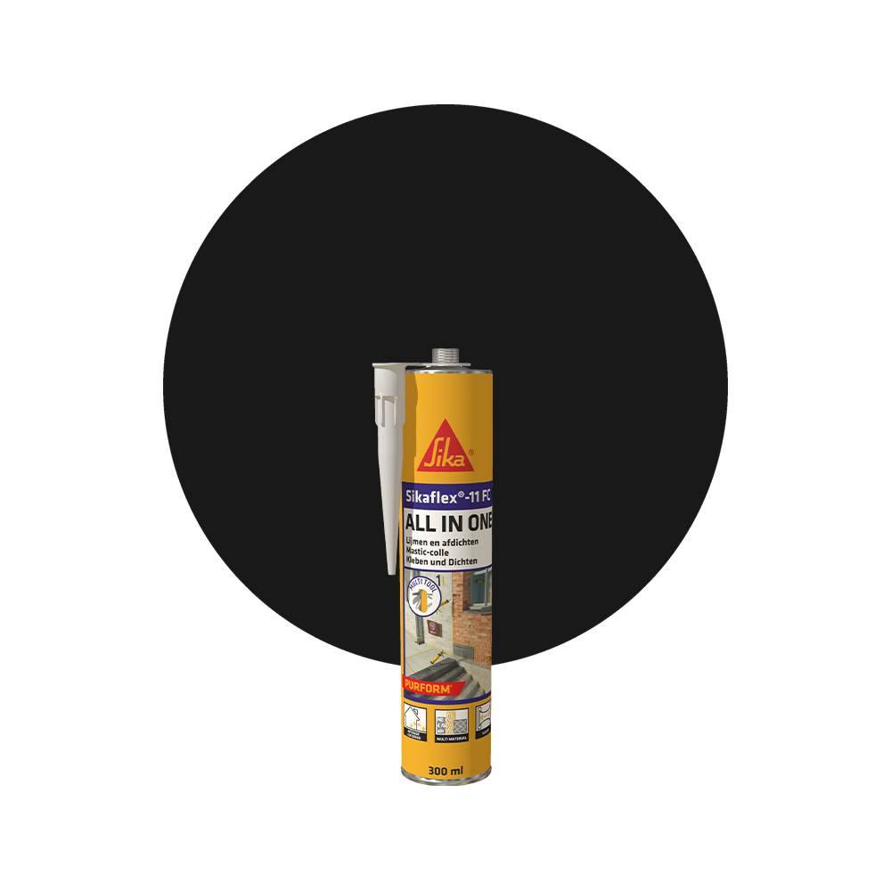 Sikaflex 11 FC Purform 300ml - Zwart main product photo