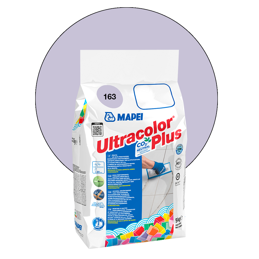 Mapei Ultracolor Plus - 163 Licht Lila - 5 kg main product photo