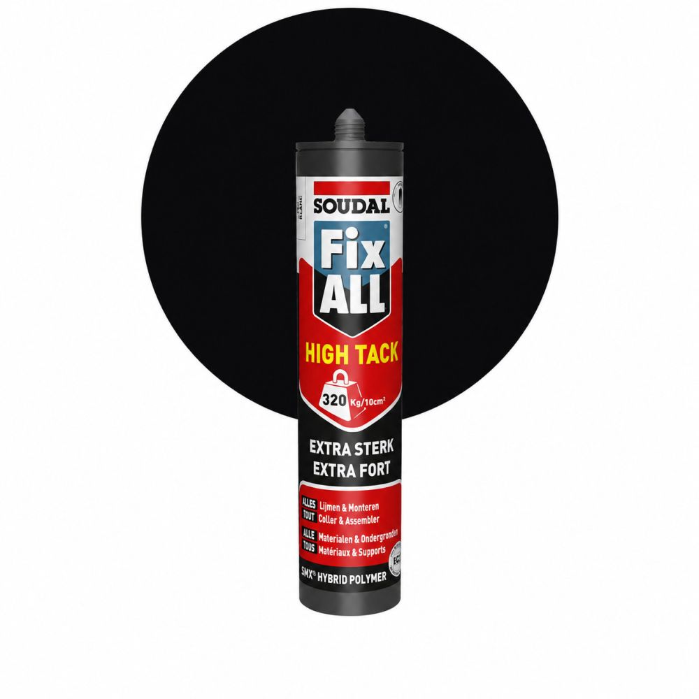 Soudal Fix-All High Tack - Zwart main product photo