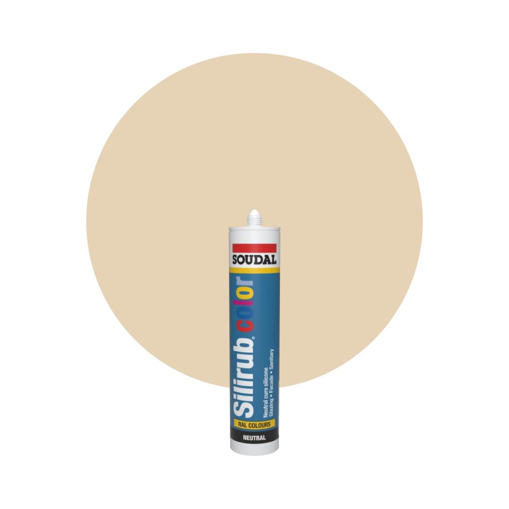 Soudal Silirub Color - RAL 1015 Lichtivoor main product photo