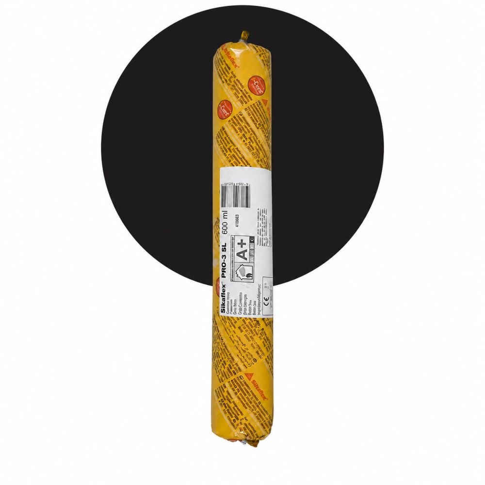 Sikaflex PRO-3 SL 600ml - Zwart main product photo