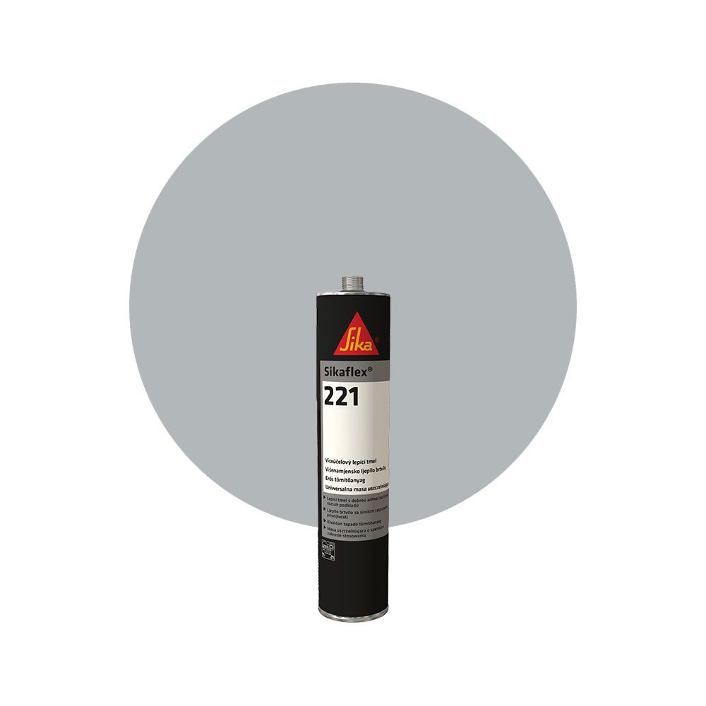 Sikaflex 221 - Lichtgrijs - 300 ml main product photo
