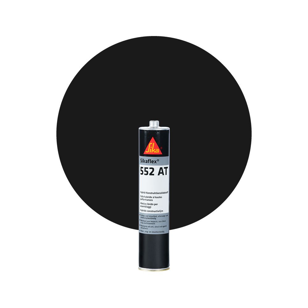 Sikaflex 552 AT - Zwart - 300 ml main product photo