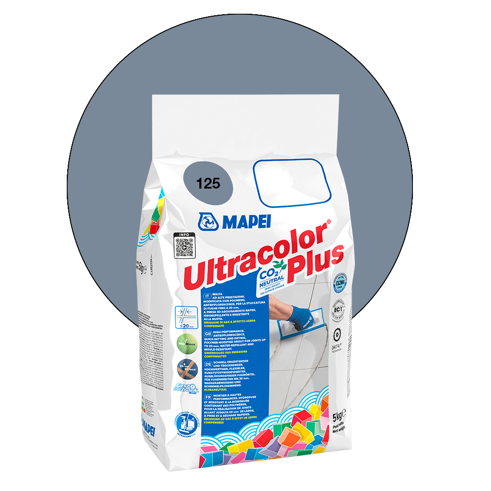 Mapei Ultracolor Plus - 125 Kasteel Grijs - 5 kg main product photo
